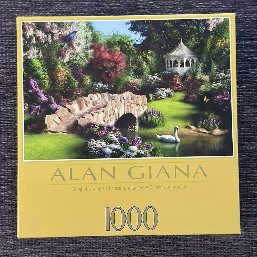 Alan Giana 2005 "Song of Spring"‎ 1000pc Jigsaw Puzzle